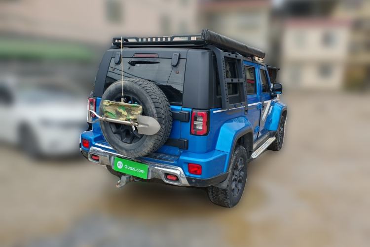Used BAIC Off-Road BJ40 2018 2.3T Automatic Four-Wheel Drive Ring of the Tower Champion Edition China V Emission Standard Rear Right 45 Deg