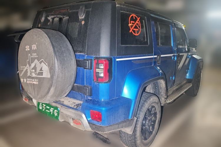 Used BAIC Off-Road BJ40 2018 2.3T Automatic Four-Wheel Drive Ring of the Tower Champion Edition China V Emission Standard Rear Right 45 Deg