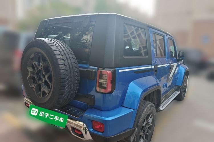 Used BAIC Off-Road BJ40 2018 2.3T Automatic Four-Wheel Drive Ring of the Tower Champion Edition China V Emission Standard Rear Right 45 Deg