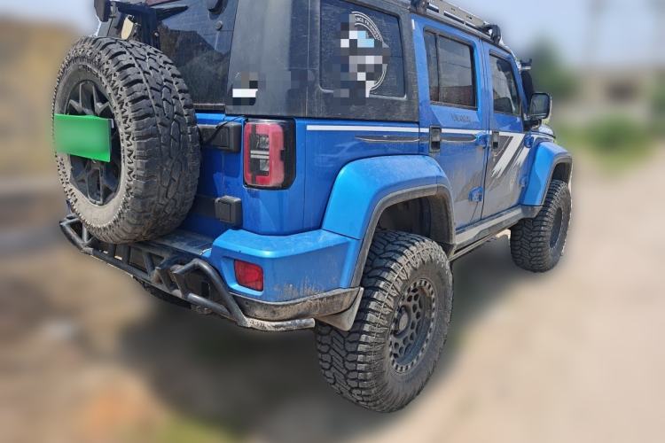 Used BAIC Off-Road BJ40 2018 2.3T Automatic Four-Wheel Drive Ring of the Tower Champion Edition China V Emission Standard Rear Right 45 Deg
