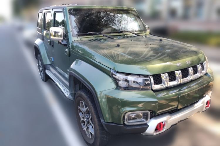 Used BAIC Off-Road BJ40 2018 PLUS 2.3T Automatic Four-Wheel Drive Flagship Version China V Emission Standard Front Right 45 Deg