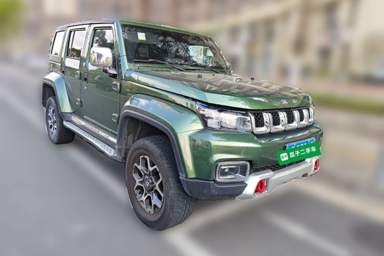 Used BAIC Off-Road BJ40 2018 PLUS 2.3T Automatic Four-Wheel Drive Flagship Version China V Emission Standard Front Right 45 Deg