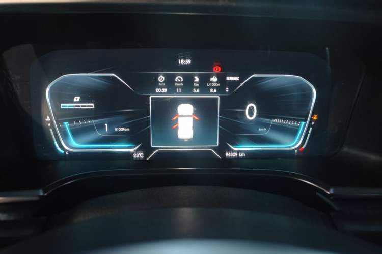 Used BAIC Off-Road BJ40 2018 PLUS 2.0D Manual Four-Wheel Drive Prestige Model China V Emission Standard Instrument Cluster