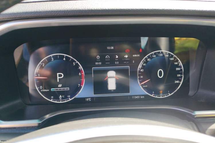 Used BAIC Off-Road BJ40 2018 PLUS 2.3T Automatic Four-Wheel Drive Premium Edition China V Instrument Cluster