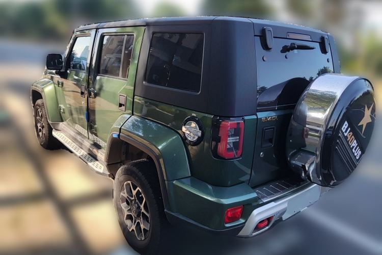Used BAIC Off-Road BJ40 2018 PLUS 2.3T Automatic Four-Wheel Drive Flagship Version China V Emission Standard Rear Left 45 Deg