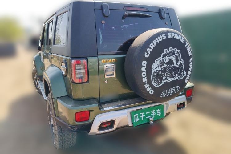 Used BAIC Off-Road BJ40 2018 PLUS 2.3T Automatic Four-Wheel Drive Premium Edition China V Rear Left 45 Deg
