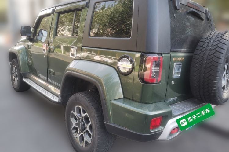 Used BAIC Off-Road BJ40 2018 PLUS 2.3T Automatic Four-Wheel Drive Premium Edition China V Rear Left 45 Deg