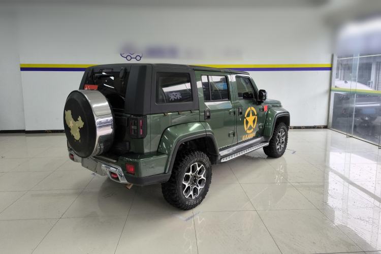 Used BAIC Off-Road BJ40 2018 PLUS 2.3T Automatic Four-Wheel Drive Flagship Version China V Emission Standard Rear Right 45 Deg
