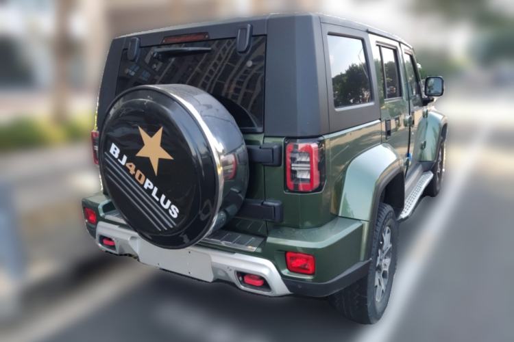 Used BAIC Off-Road BJ40 2018 PLUS 2.3T Automatic Four-Wheel Drive Flagship Version China V Emission Standard Rear Right 45 Deg