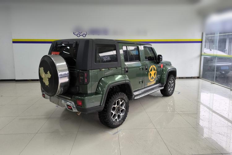 Used BAIC Off-Road BJ40 2018 PLUS 2.3T Automatic Four-Wheel Drive Flagship Version China V Emission Standard Rear Right 45 Deg