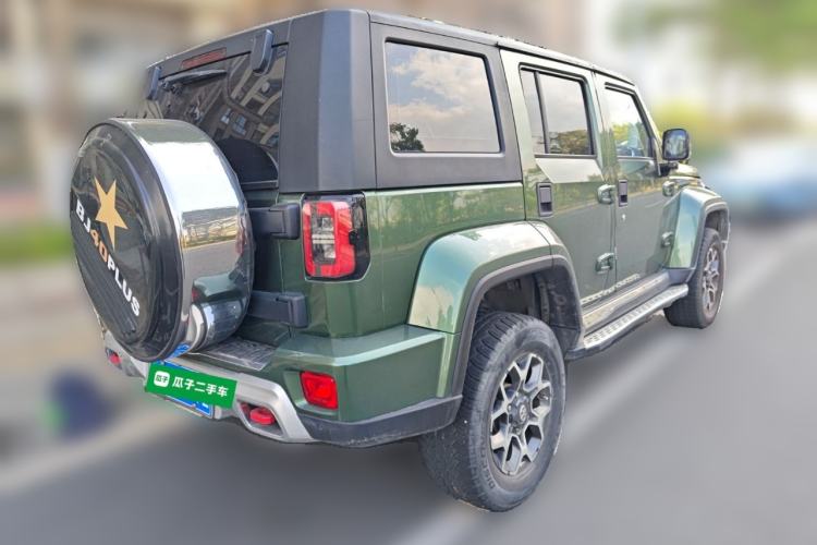 Used BAIC Off-Road BJ40 2018 PLUS 2.3T Automatic Four-Wheel Drive Flagship Version China V Emission Standard Rear Right 45 Deg