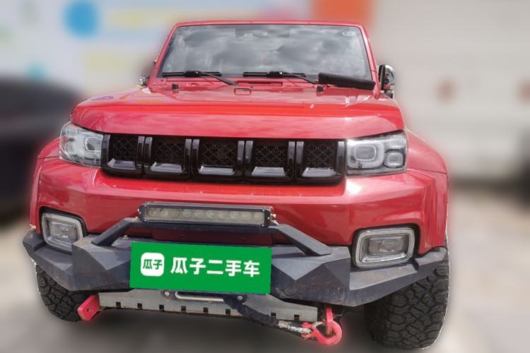 Used BAIC Off-Road BJ40 2018 PLUS 2.3T Automatic Four-Wheel Drive Flagship Version China V Emission Standard Front