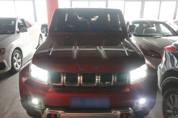 Used BAIC Off-Road BJ40 2018 PLUS 2.3T Automatic Four-Wheel Drive Flagship Version China V Emission Standard Front