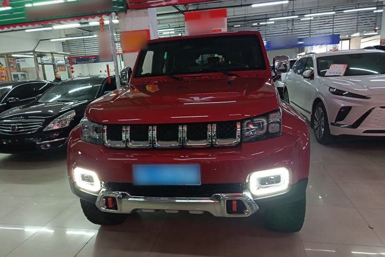 Used BAIC Off-Road BJ40 2018 PLUS 2.3T Automatic Four-Wheel Drive Flagship Version China V Emission Standard Front