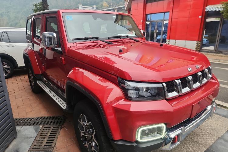 Used BAIC Off-Road BJ40 2018 PLUS 2.3T Automatic Four-Wheel Drive Flagship Version China V Emission Standard Front Right 45 Deg