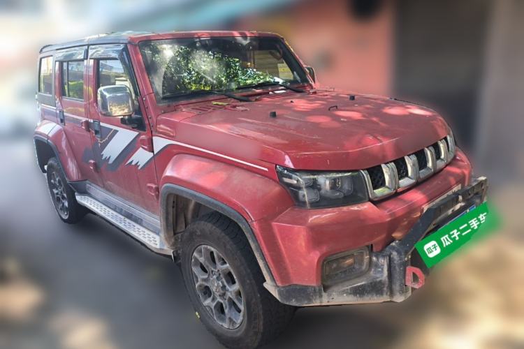 Used BAIC Off-Road BJ40 2018 PLUS 2.3T Automatic Four-Wheel Drive Flagship Version China V Emission Standard Front Right 45 Deg
