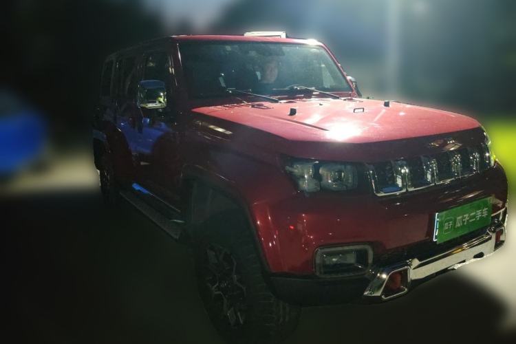 Used BAIC Off-Road BJ40 2018 PLUS 2.3T Automatic Four-Wheel Drive Flagship Version China V Emission Standard Front Right 45 Deg
