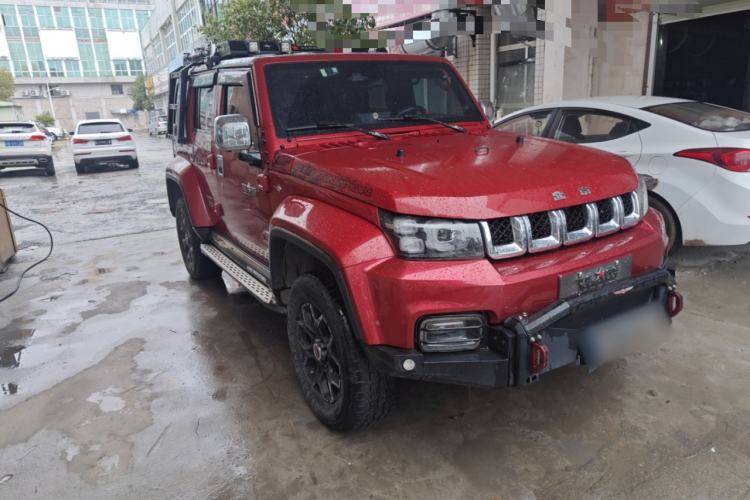 Used BAIC Off-Road BJ40 2018 PLUS 2.3T Automatic Four-Wheel Drive Flagship Version China V Emission Standard Front Right 45 Deg