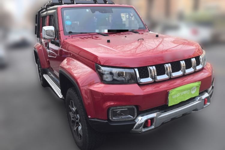 Used BAIC Off-Road BJ40 2018 PLUS 2.3T Automatic Four-Wheel Drive Flagship Version China V Emission Standard Front Right 45 Deg