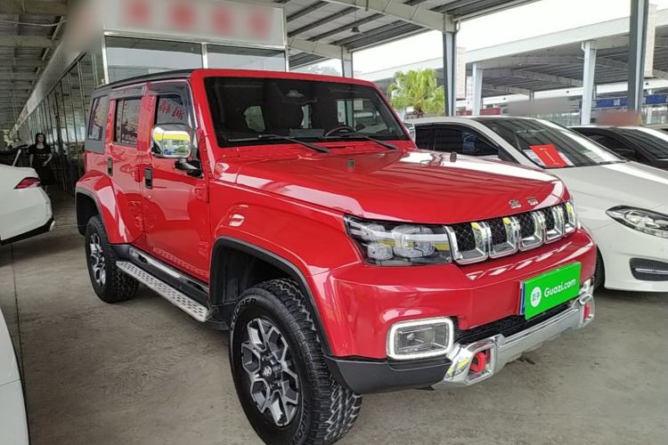 Used BAIC Off-Road BJ40 2018 PLUS 2.3T Automatic Four-Wheel Drive Flagship Version China V Emission Standard Front Right 45 Deg