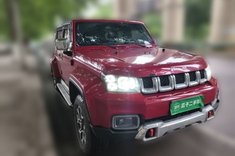 Used BAIC Off-Road BJ40 2018 PLUS 2.3T Automatic Four-Wheel Drive Flagship Version China V Emission Standard Front Right 45 Deg