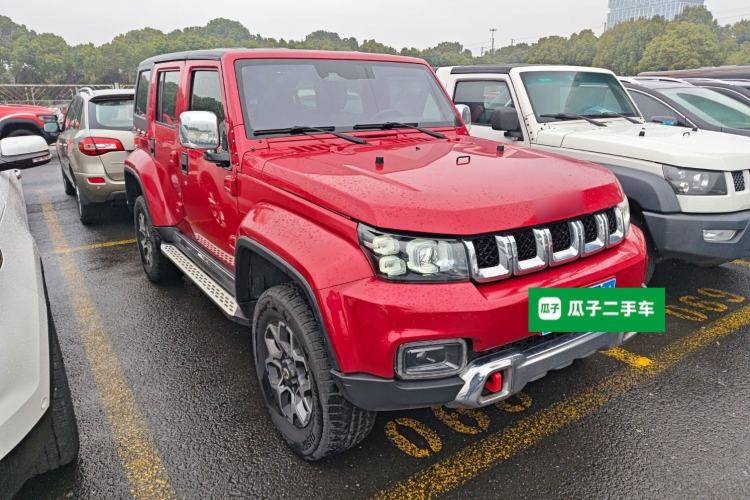 Used BAIC Off-Road BJ40 2018 PLUS 2.3T Automatic Four-Wheel Drive Flagship Version China V Emission Standard Front Right 45 Deg