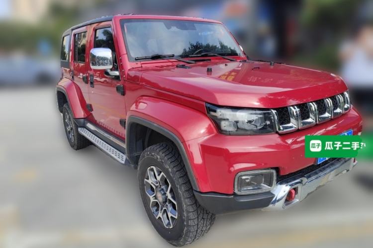 Used BAIC Off-Road BJ40 2018 PLUS 2.3T Automatic Four-Wheel Drive Flagship Version China V Emission Standard Front Right 45 Deg
