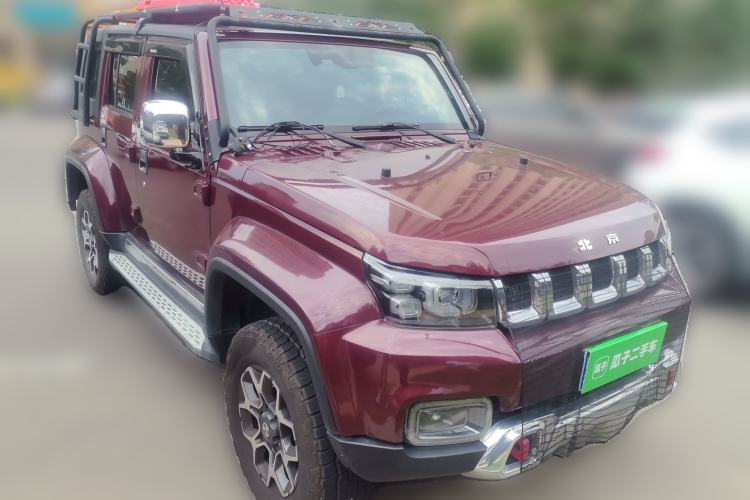 Used BAIC Off-Road BJ40 2018 PLUS 2.3T Automatic Four-Wheel Drive Flagship Version China V Emission Standard Front Right 45 Deg
