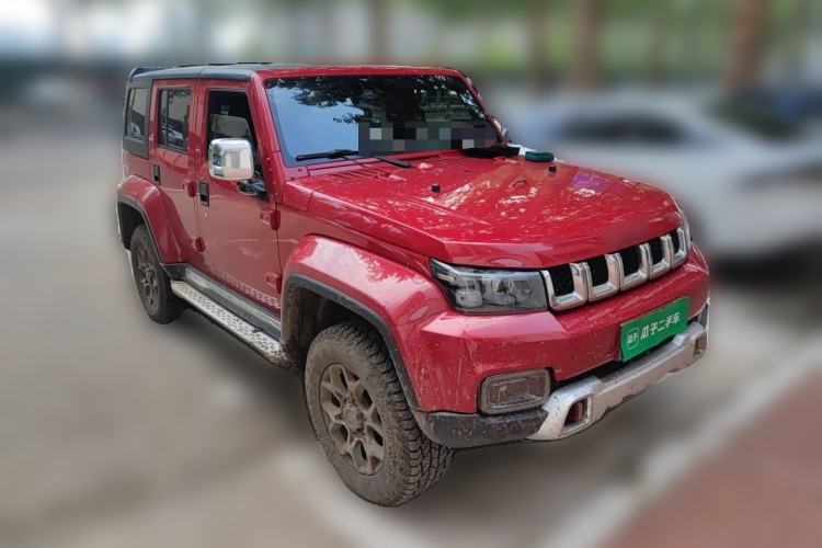 Used BAIC Off-Road BJ40 2018 PLUS 2.3T Automatic Four-Wheel Drive Flagship Version China V Emission Standard Front Right 45 Deg