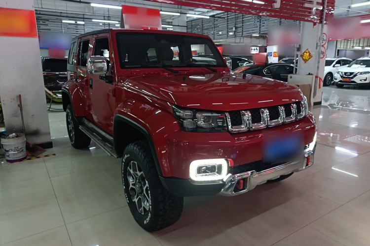 Used BAIC Off-Road BJ40 2018 PLUS 2.3T Automatic Four-Wheel Drive Flagship Version China V Emission Standard Front Right 45 Deg