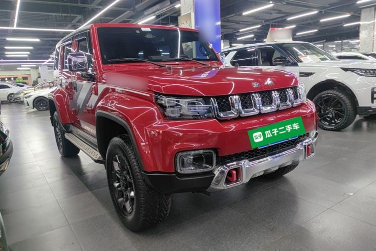 Used BAIC Off-Road BJ40 2018 2.3T Automatic Four-Wheel Drive Ring of the Tower Champion Edition China V Emission Standard Front Right 45 Deg