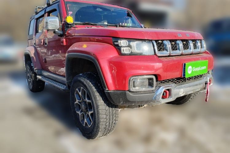 Used BAIC Off-Road BJ40 2018 PLUS 2.3T Automatic Four-Wheel Drive Flagship Version China V Emission Standard Front Right 45 Deg