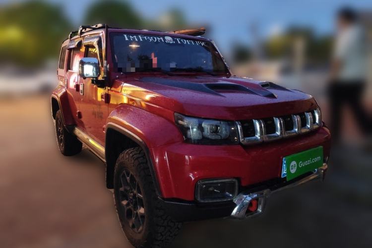 Used BAIC Off-Road BJ40 2018 PLUS 2.3T Automatic Four-Wheel Drive Flagship Version China V Emission Standard Front Right 45 Deg
