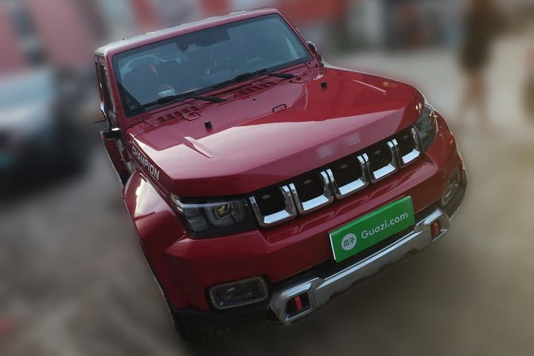 Used BAIC Off-Road BJ40 2018 2.3T Automatic Four-Wheel Drive Ring of the Tower Champion Edition China V Emission Standard Front Right 45 Deg