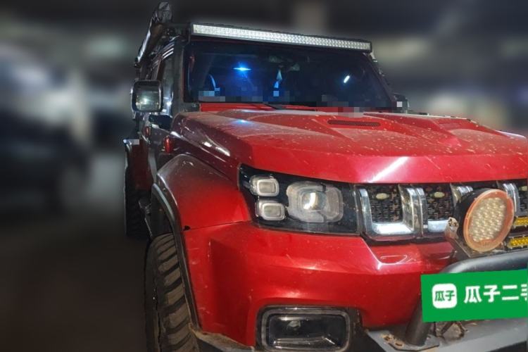 Used BAIC Off-Road BJ40 2018 PLUS 2.3T Automatic Four-Wheel Drive Flagship Version China V Emission Standard Front Right 45 Deg