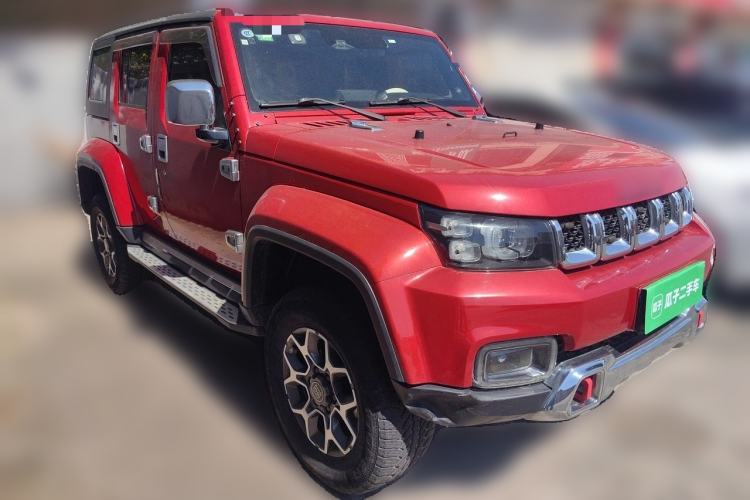 Used BAIC Off-Road BJ40 2018 PLUS 2.3T Automatic Four-Wheel Drive Flagship Version China V Emission Standard Front Right 45 Deg