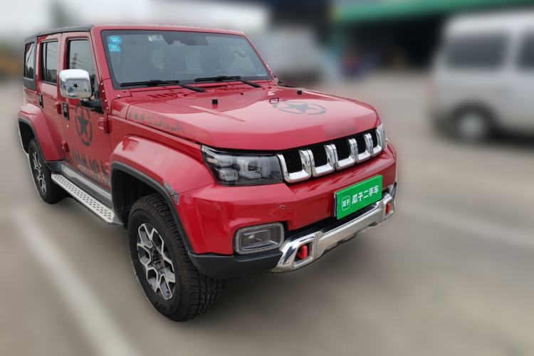 Used BAIC Off-Road BJ40 2018 PLUS 2.3T Automatic Four-Wheel Drive Flagship Version China V Emission Standard Front Right 45 Deg