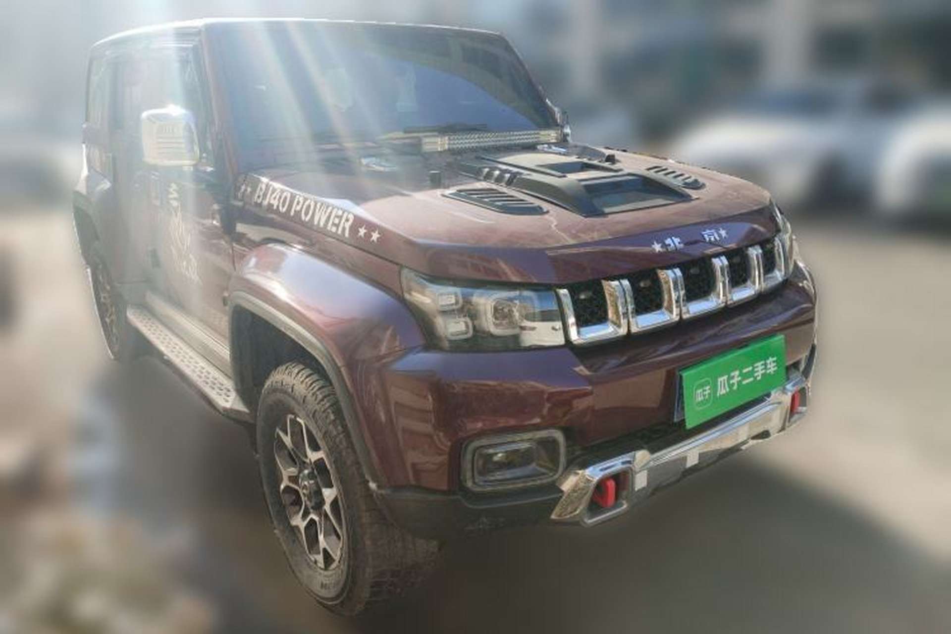Used BAIC Off-Road BJ40 2018 PLUS 2.3T Automatic Four-Wheel Drive Flagship Version China V Emission Standard Front Right 45 Deg