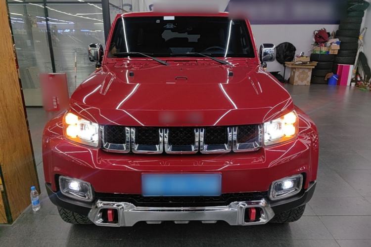 Used BAIC Off-Road BJ40 2018 2.3T Automatic Four-Wheel Drive Ring of the Tower Champion Edition China V Emission Standard Front