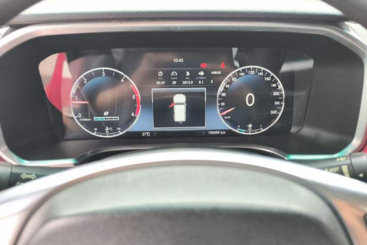 Used BAIC Off-Road BJ40 2018 PLUS 2.0D Manual Four-Wheel Drive Prestige Model China V Emission Standard Instrument Cluster