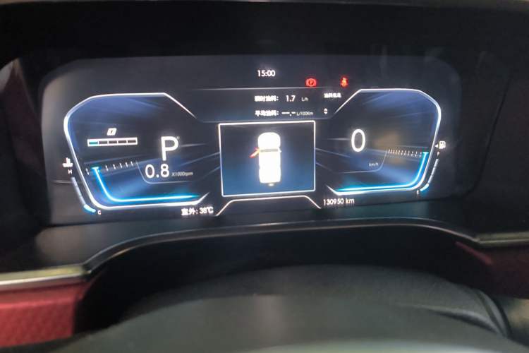 Used BAIC Off-Road BJ40 2018 PLUS 2.3T Automatic Four-Wheel Drive Flagship Version China V Emission Standard Instrument Cluster