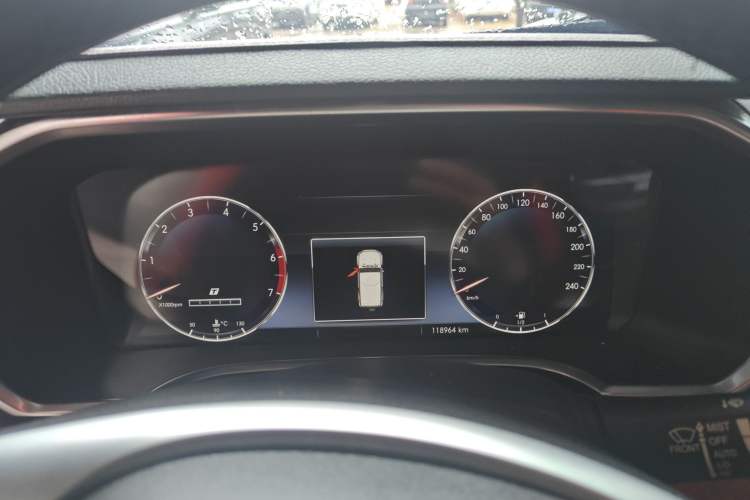 Used BAIC Off-Road BJ40 2018 PLUS 2.3T Automatic Four-Wheel Drive Flagship Version China V Emission Standard Instrument Cluster