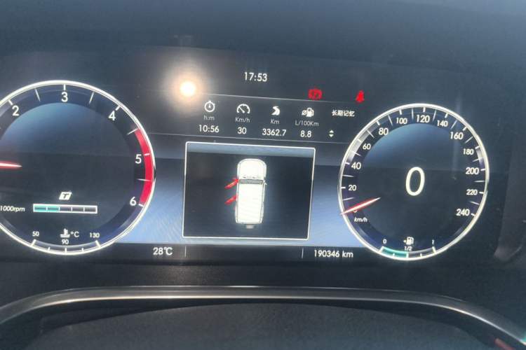 Used BAIC Off-Road BJ40 2018 PLUS 2.0D Manual Four-Wheel Drive Prestige Model China V Emission Standard Instrument Cluster