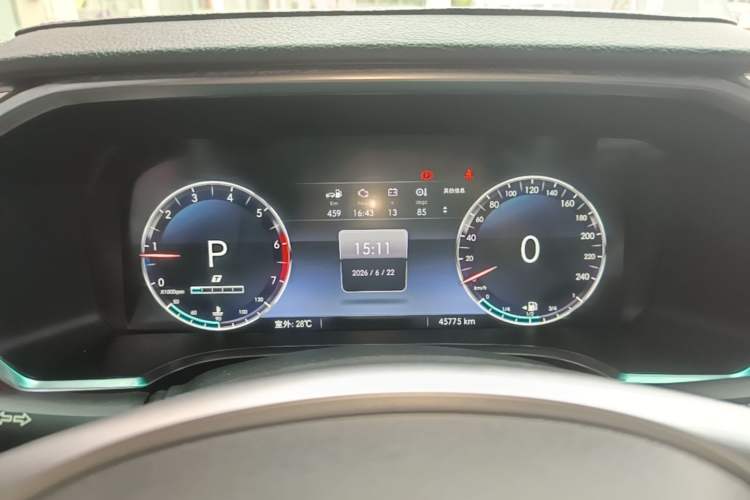 Used BAIC Off-Road BJ40 2018 PLUS 2.3T Automatic Four-Wheel Drive Premium Edition China V Instrument Cluster