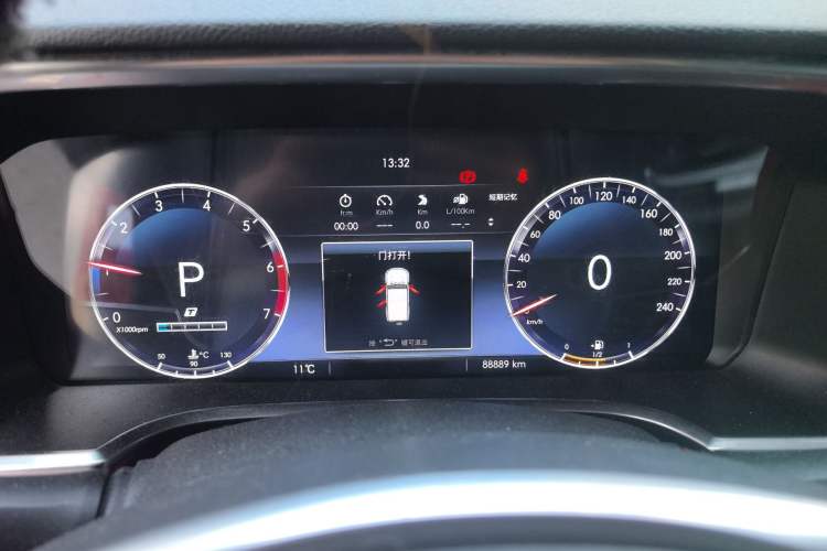 Used BAIC Off-Road BJ40 2018 PLUS 2.3T Automatic Four-Wheel Drive Flagship Version China V Emission Standard Instrument Cluster