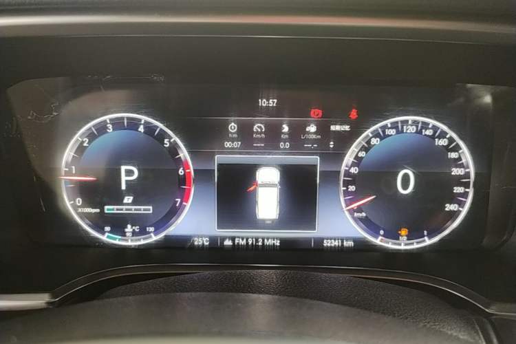 Used BAIC Off-Road BJ40 2018 PLUS 2.3T Automatic Four-Wheel Drive Flagship Version China V Emission Standard Instrument Cluster