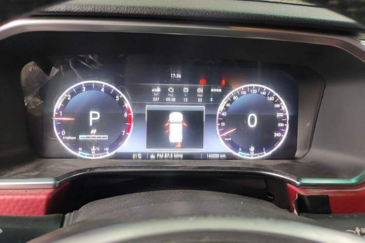 Used BAIC Off-Road BJ40 2018 PLUS 2.3T Automatic Four-Wheel Drive Premium Edition China V Instrument Cluster