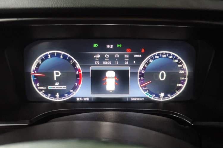 Used BAIC Off-Road BJ40 2018 PLUS 2.3T Automatic Four-Wheel Drive Flagship Version China V Emission Standard Instrument Cluster