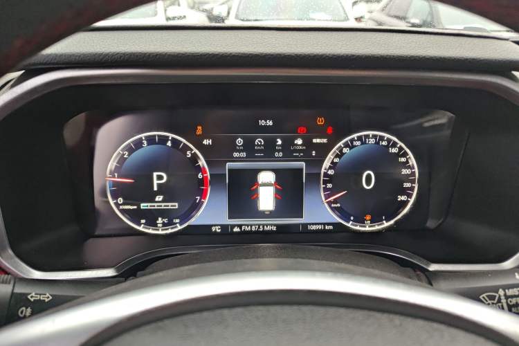 Used BAIC Off-Road BJ40 2018 PLUS 2.3T Automatic Four-Wheel Drive Flagship Version China V Emission Standard Instrument Cluster