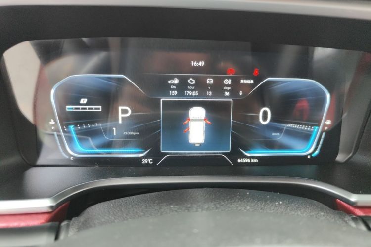 Used BAIC Off-Road BJ40 2018 PLUS 2.3T Automatic Four-Wheel Drive Flagship Version China V Emission Standard Instrument Cluster